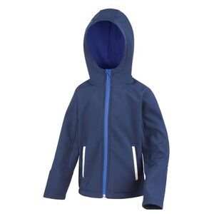 Result Core Childrens/Kids TX Performance Soft Shell Jacket / Navy/Royal Blue